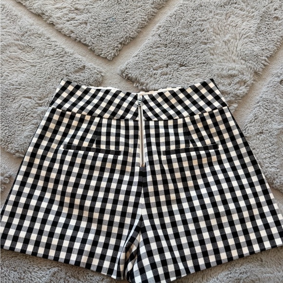 Alice + Olivia Donald Gingham Shorts size 6 - Picture 2 of 4
